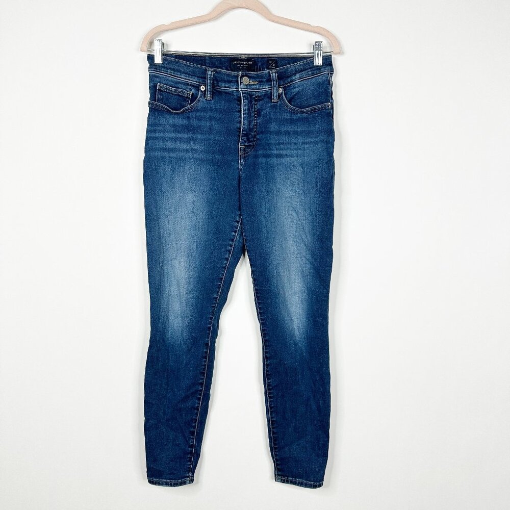 2/$30 Lucky Brand AVA Mid-rise Skinny Jeans Cheyenne 12 #A1388 - Picture 6 of 13